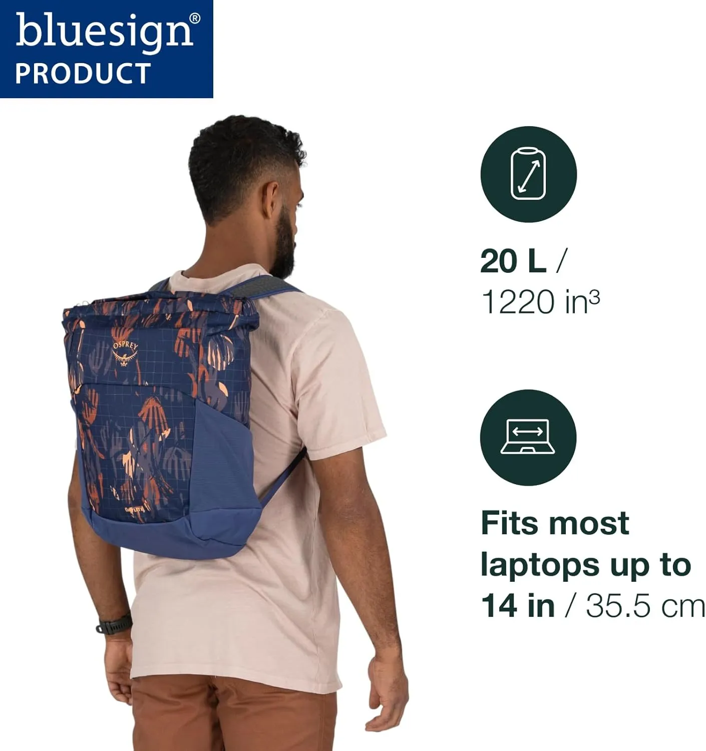 Osprey Daylite Tote Pack, Tan Concrete