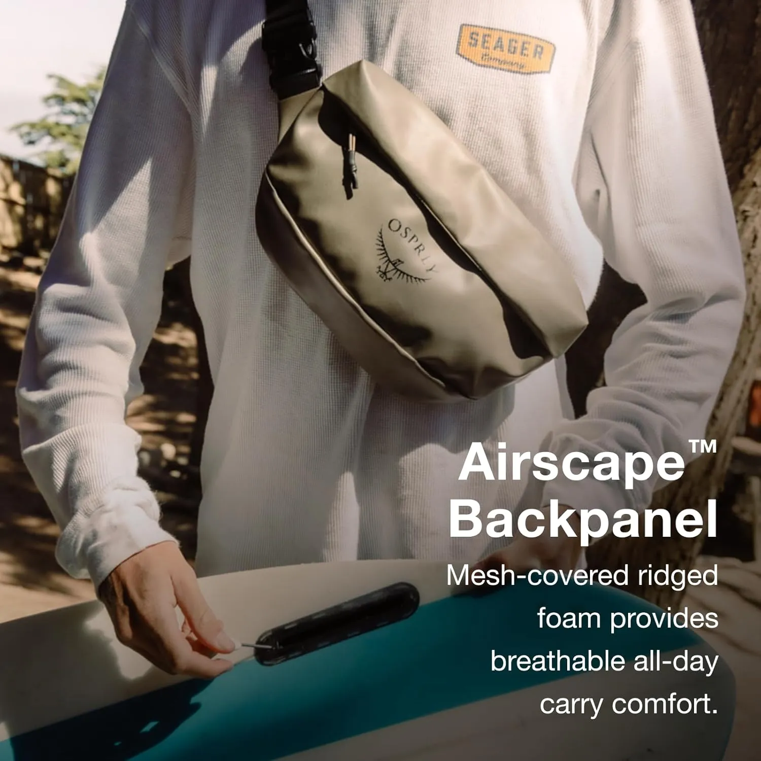 Osprey Transporter Everyday Waist Pack, Tan Concrete