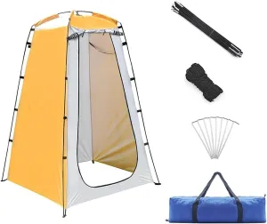 Outdoor Tent Portable Outdoor Shower Dressing Toilet Tents for Camping, Beach Changing Room Shelter Canopy