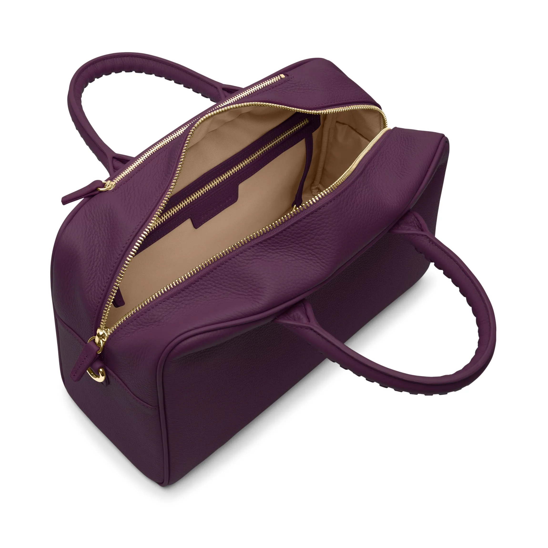 Park Satchel Deep Plum
