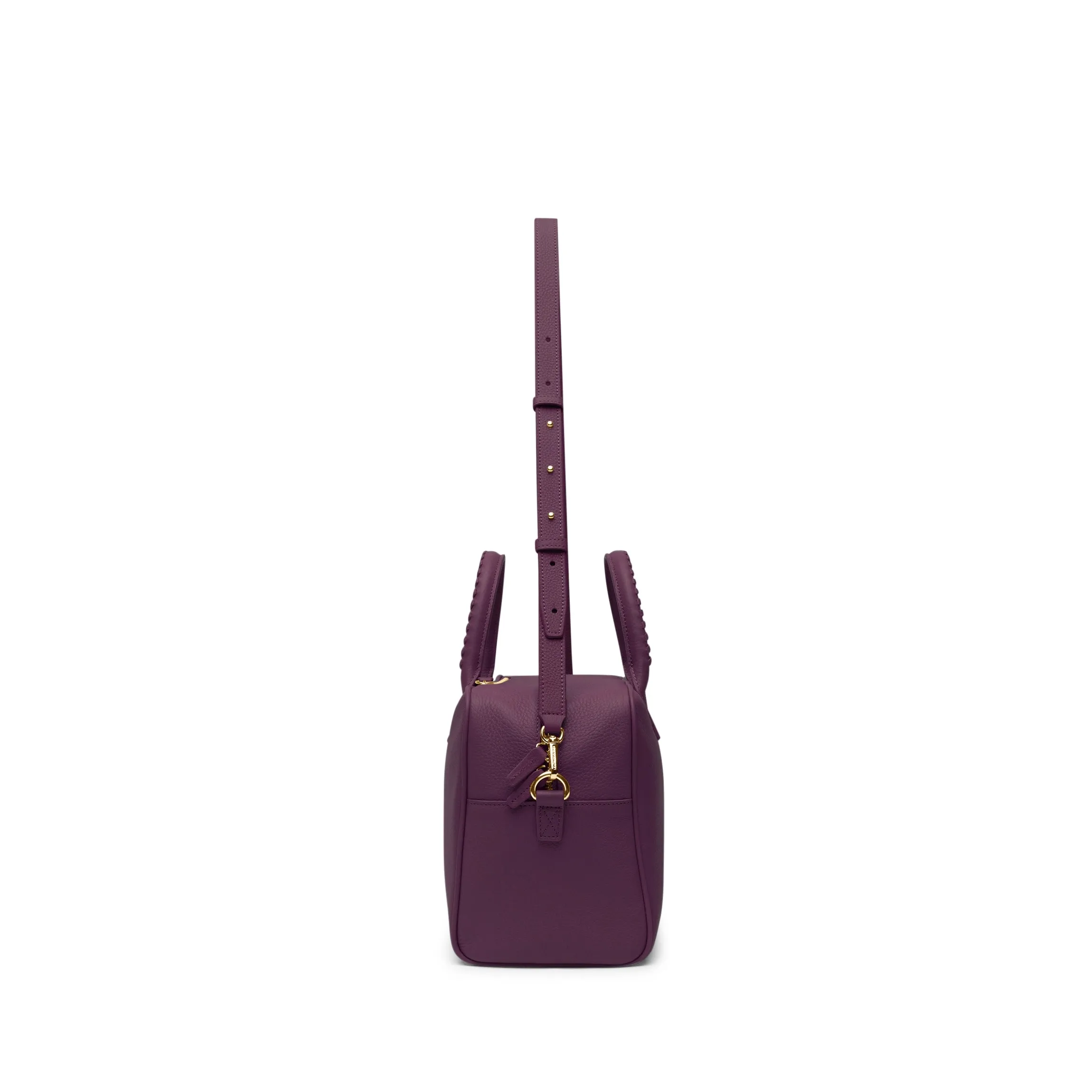Park Satchel Deep Plum