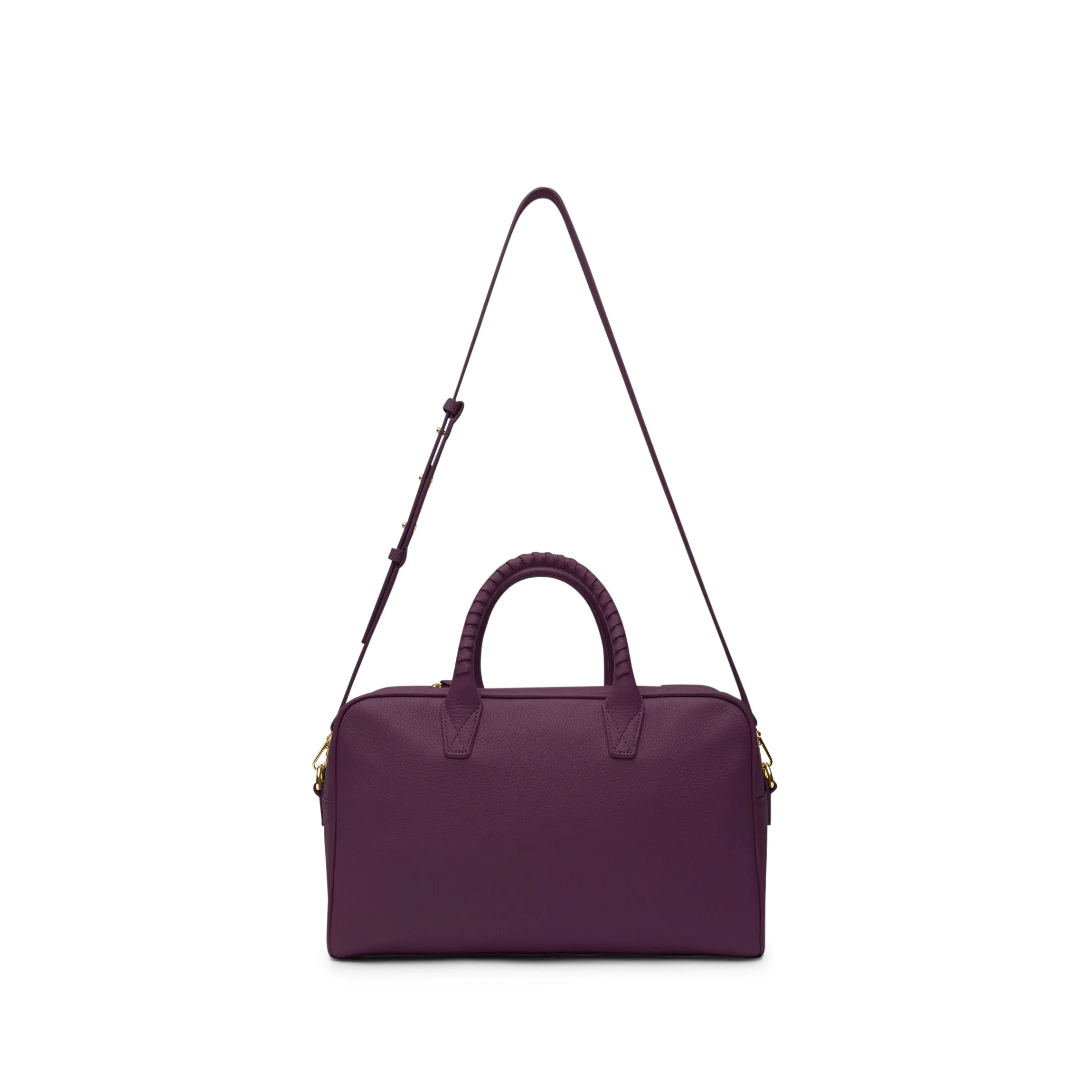 Park Satchel Deep Plum