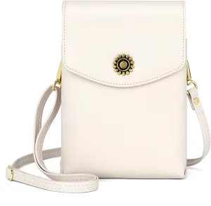 Peacocktion Small Crossbody Bags for Women, Trendy Cell Phone Cross Body Purses with Card Slots