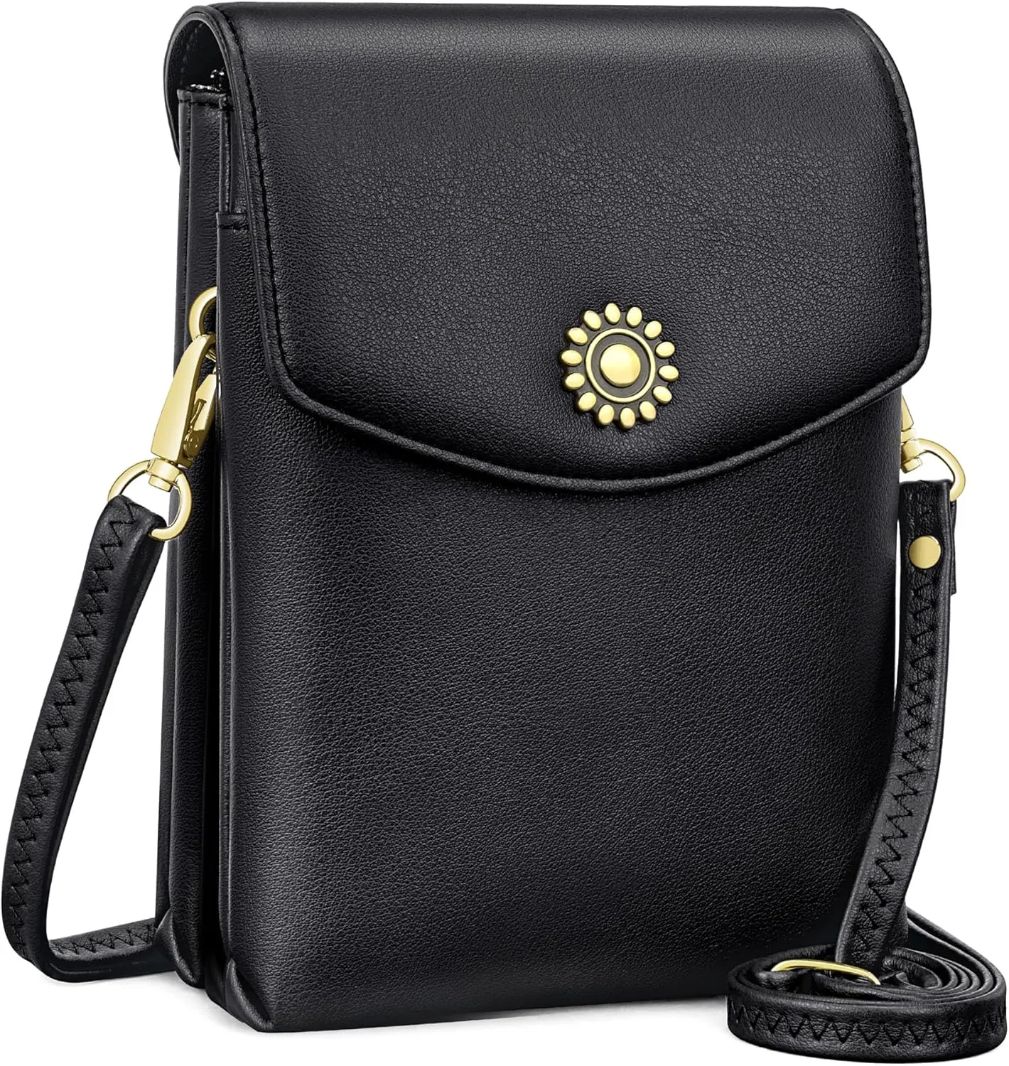 Peacocktion Small Crossbody Bags for Women, Trendy Cell Phone Cross Body Purses with Card Slots