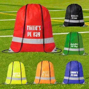 Personalised Children’s High Viz PE Bag