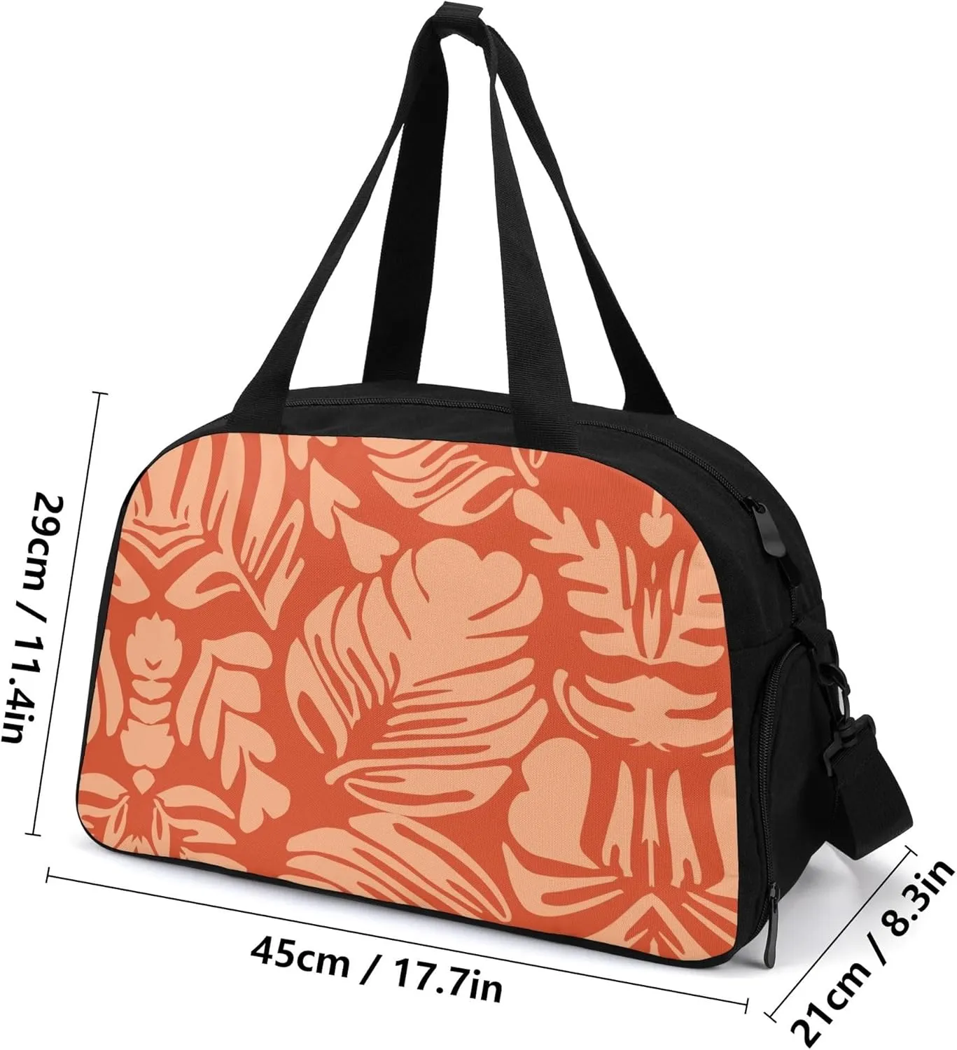 Personalized Travel Storage Bag Tote Polynesian Tribe Custom Handbag Large Capacity Wear Resistant Durable Handbag