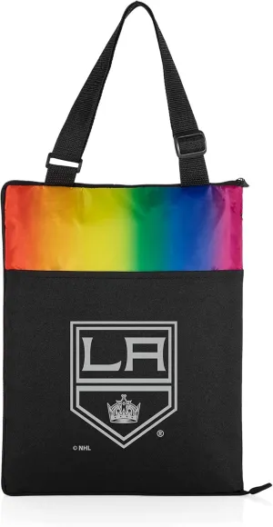 PICNIC TIME NHL Unisex-Adult NHL Vista Outdoor Picnic Blanket & Tote, Beach Blanket, Camping Blanket