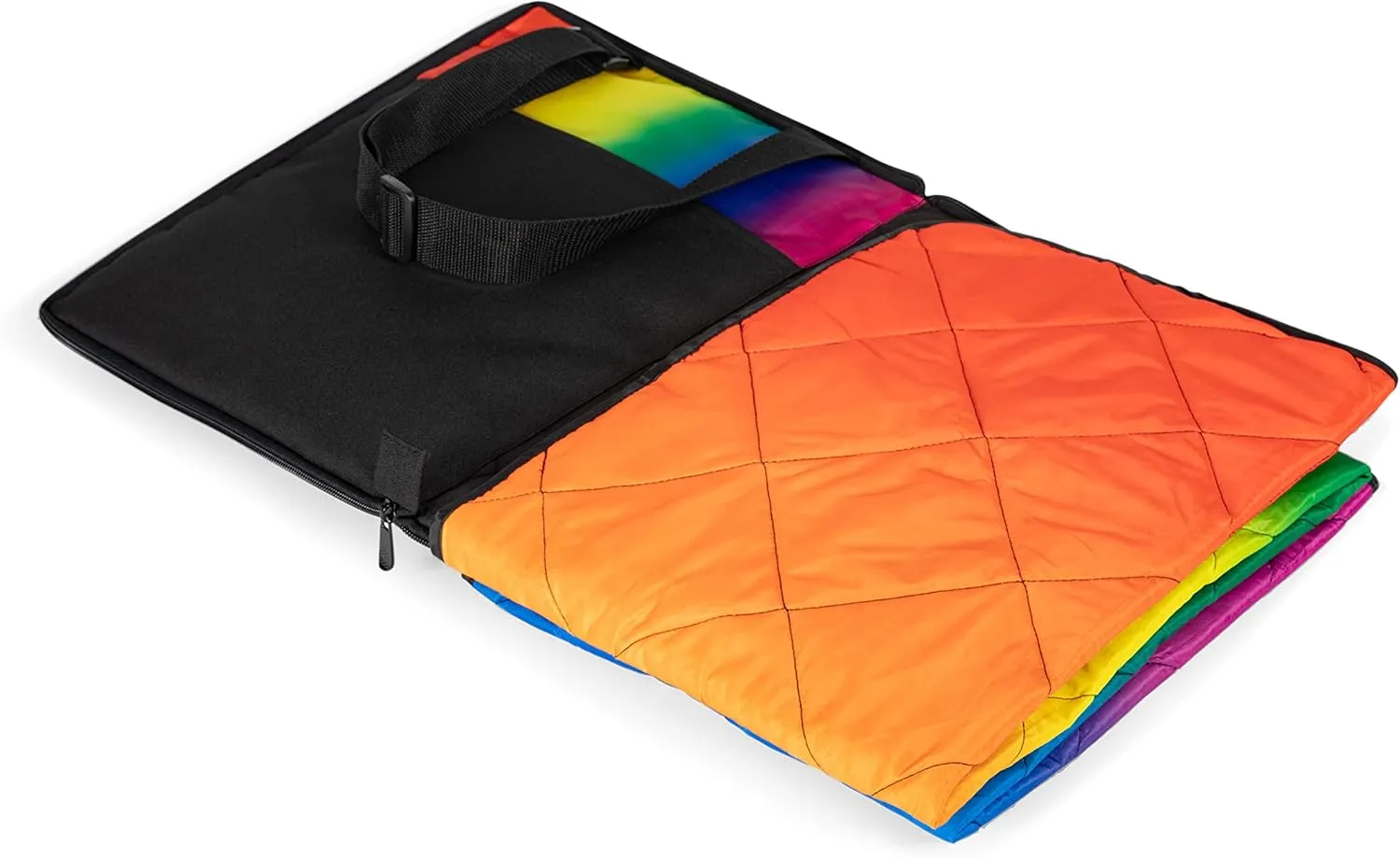 PICNIC TIME NHL Unisex-Adult NHL Vista Outdoor Picnic Blanket & Tote, Beach Blanket, Camping Blanket
