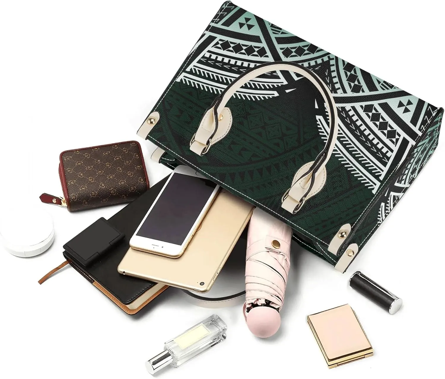 Polynesian Women'S Handbag Samoan Temperament Crossbody Bag Shoulder Bag Custom Handbag Pattern