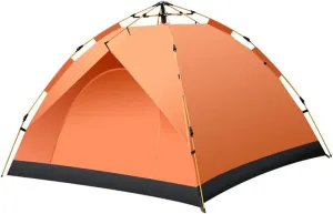 Portable Camping Tent 2-3 Person Outdoor Tents Easy to Pitch, Windproof Waterproof Dome Tent Instant Automatic Pop Up Tent Perfect Beach Outdoor Hiking Hunting Fishing