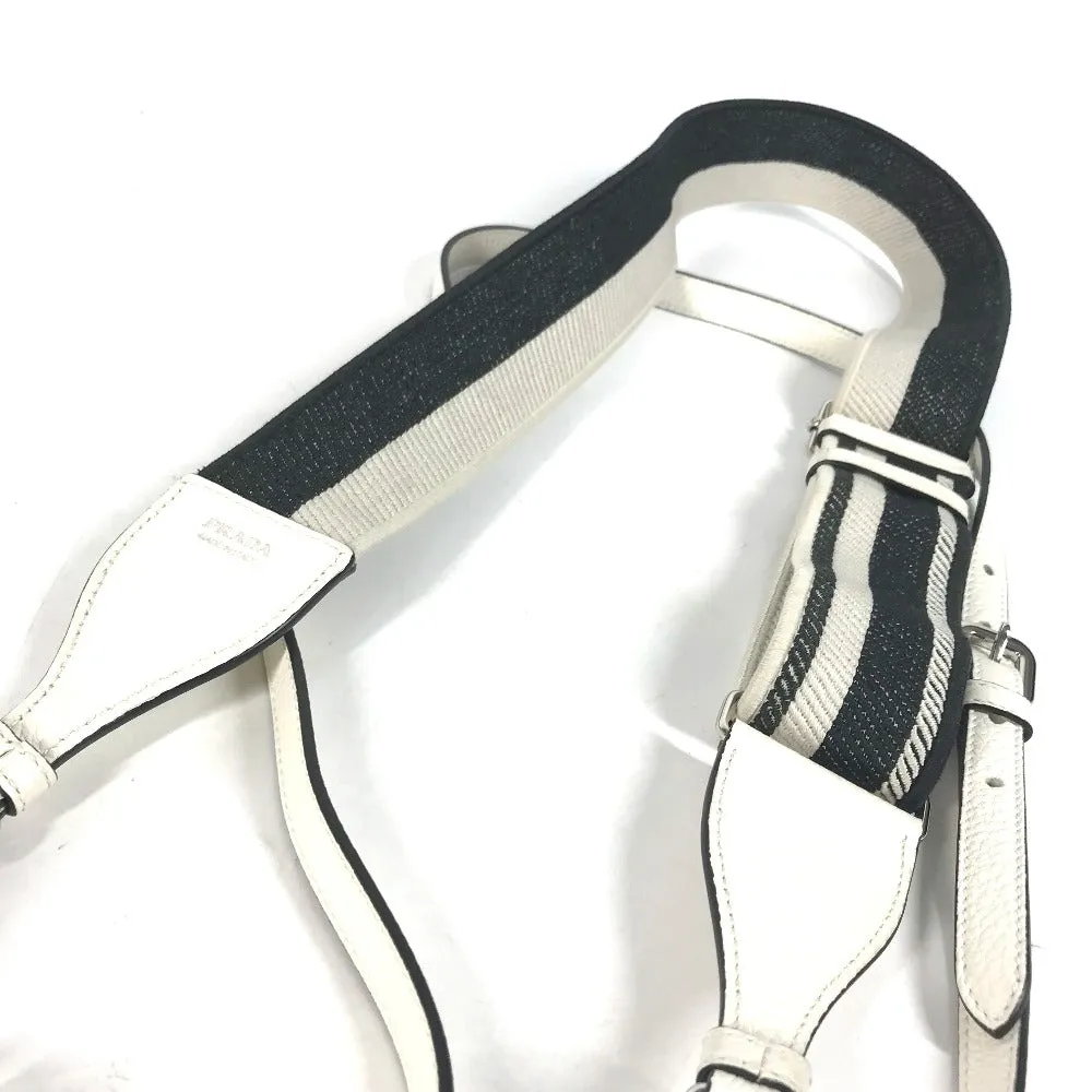 Prada 1Bh191 Logo Diagonal Hanging (E.G. Of A Rocket) Pochette Metis Briefcase Bag Shoulder Leather Women