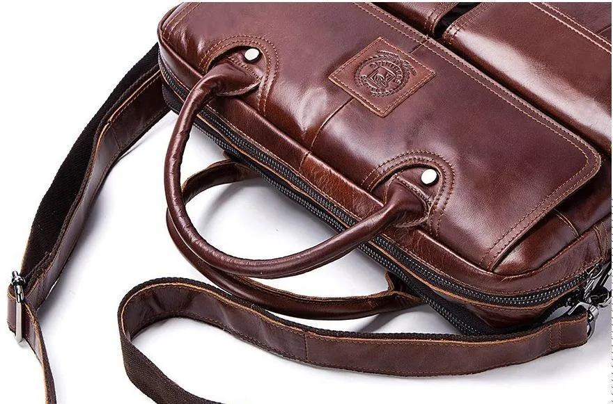 Premium Genuine Leather Briefcase