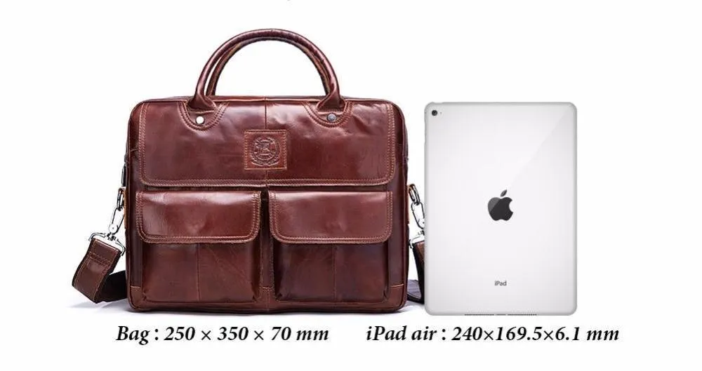 Premium Genuine Leather Briefcase