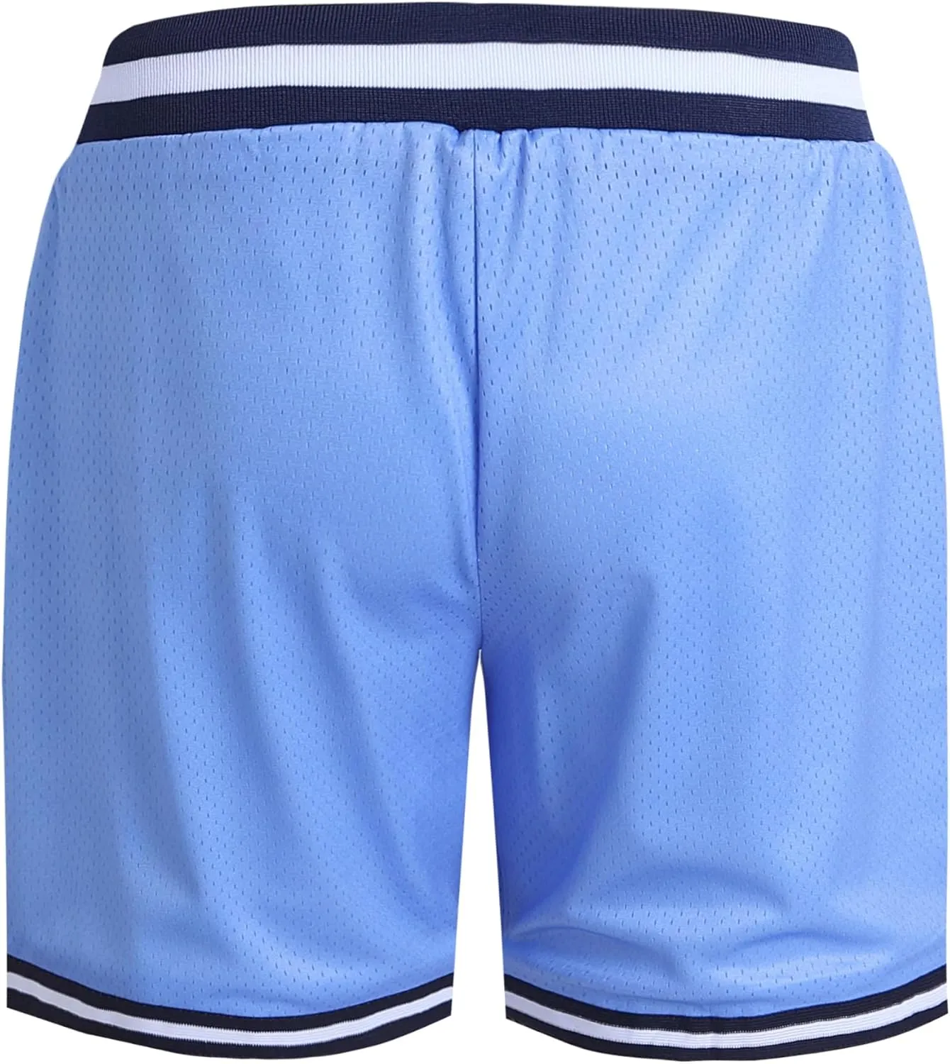 Pullonsy Basketball Athletic Mesh Shorts with Zip Pockets for Men, Running Workout Gym Sports 7 Inche Inseam