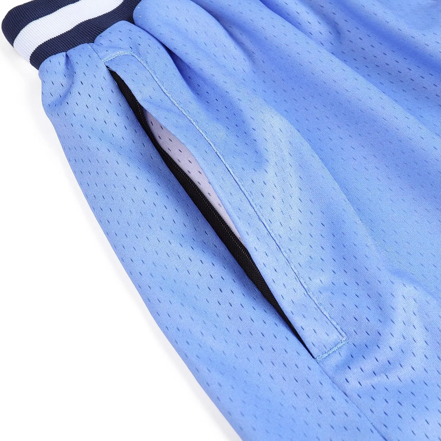 Pullonsy Basketball Athletic Mesh Shorts with Zip Pockets for Men, Running Workout Gym Sports 7 Inche Inseam
