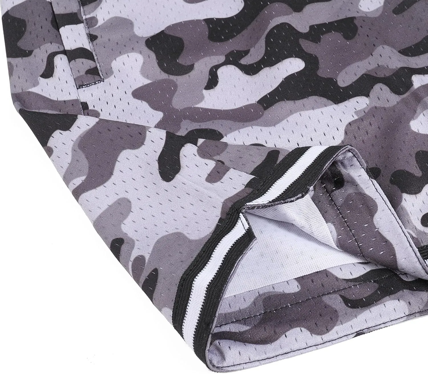 Pullonsy Basketball Athletic Mesh Shorts with Zip Pockets for Men, Running Workout Gym Sports 7 Inche Inseam