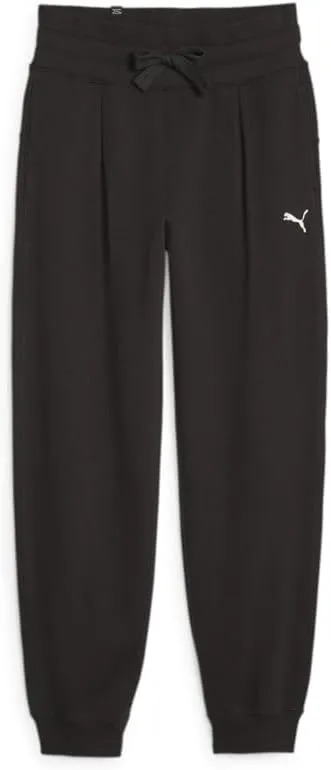 PUMA Womens Her High Waisted Drawstring Sweatpants Casual Drawstring - Black - Size XL