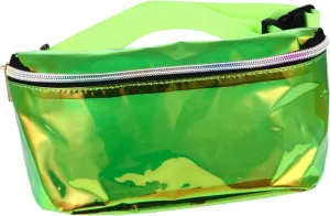 Pvc Waist Bag Zipper Crossbody Fanny Pack Trendy Belt Bag Fashionable for Girls