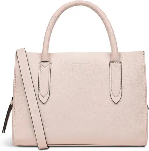 RADLEY London Arlington Court Women's Small Leather Ziptop Satchel Bag, Clay Pink