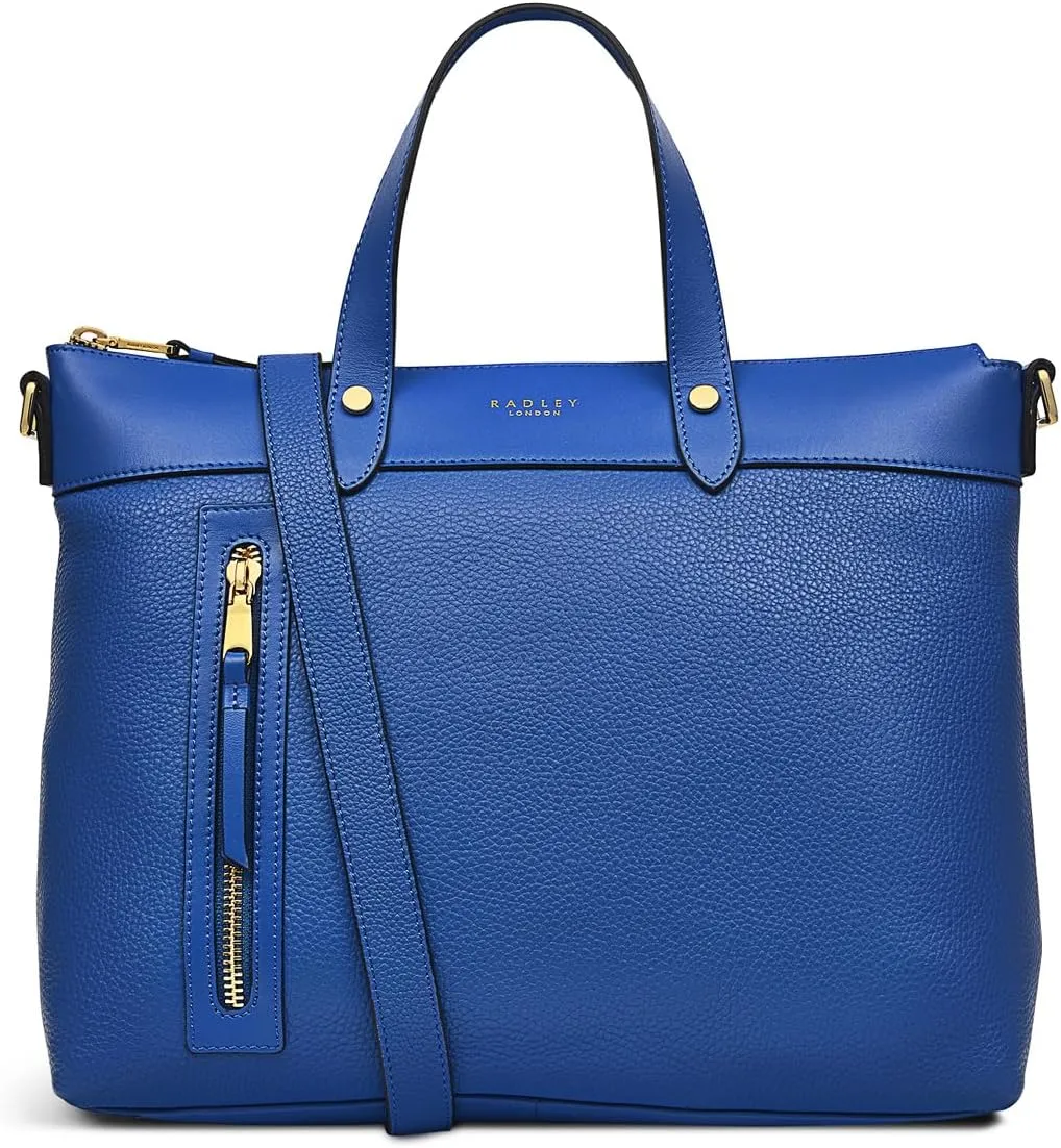RADLEY London Zippy Women's Medium Leather Ziptop Satchel Bag