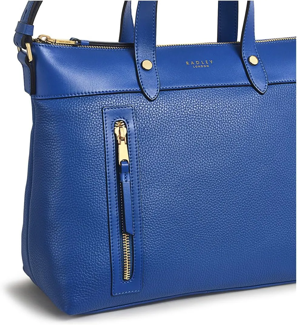 RADLEY London Zippy Women's Medium Leather Ziptop Satchel Bag