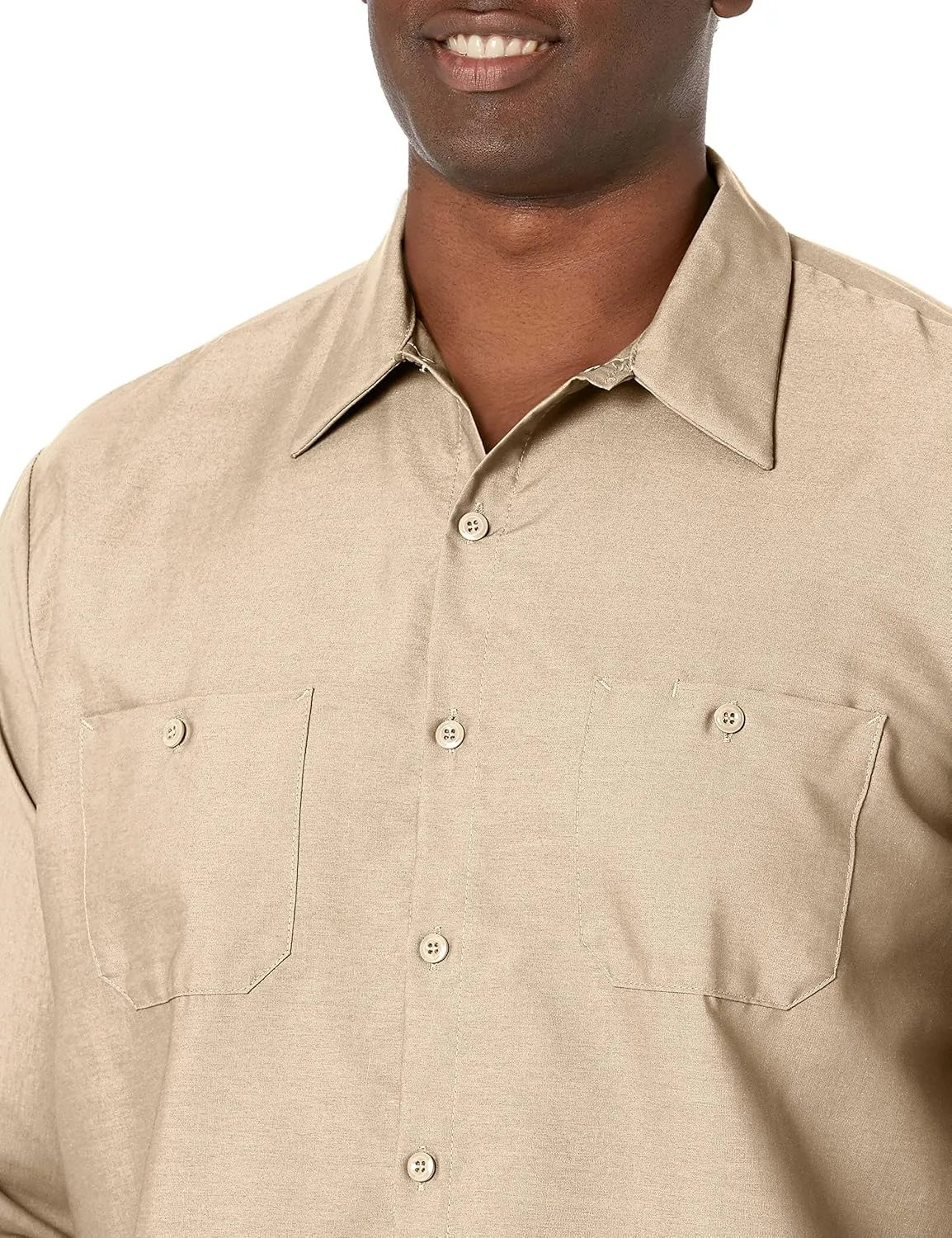 Red Kap Men's Industrial Long Sleeve Work Shirt