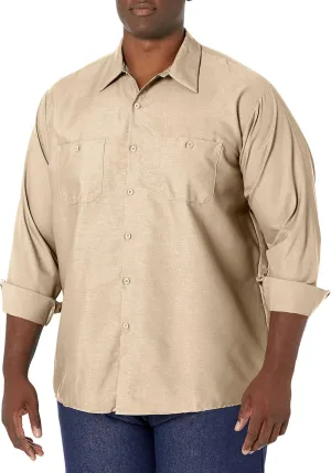 Red Kap Men's Industrial Long Sleeve Work Shirt