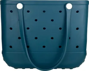 Rubber Beach Bag Waterproof Washable Tip-Proof Durable Tote Bag for Beach Pool Sports Modern Versatile Rubber Tote