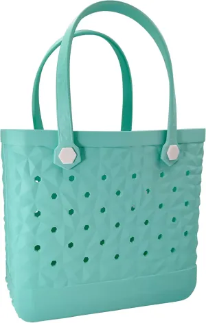 Rubber Beach Bag X-Large Rubber Tote Bag Waterproof Sandproof for Outdoor Versatile Easy Clean Tote Bags