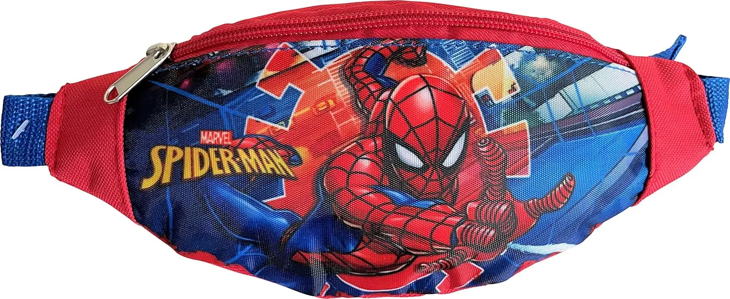 Ruz Spider-Man Little Boy Fanny Pack - Kids Phone Pouch Waist Bag