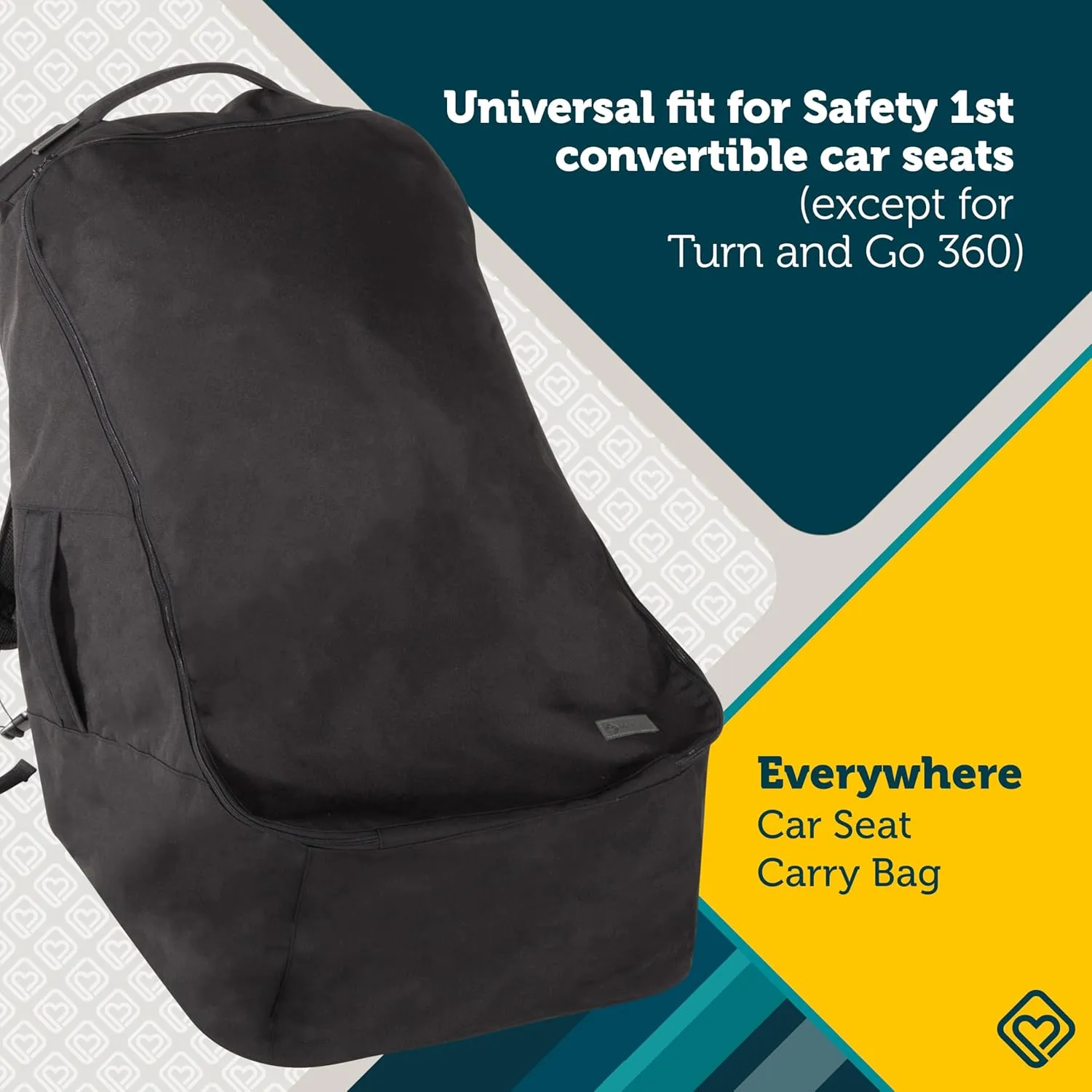 Safety 1st Travel Everywhere Car Seat Bag, Black