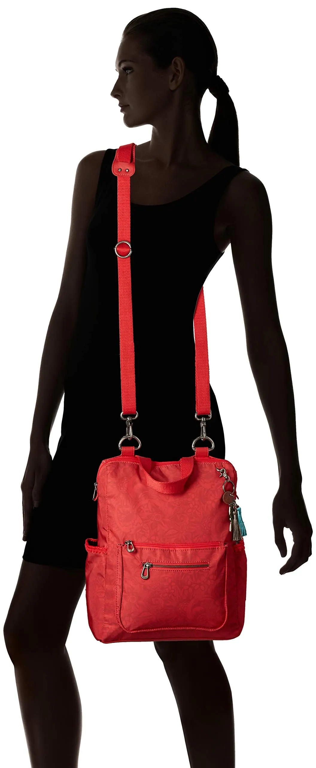 Sakroots Women's Loyola, Red Spirit Desert
