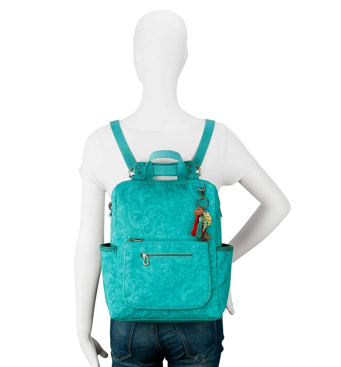 Sakroots Women's Loyola, Tuquoise Spirit Desert