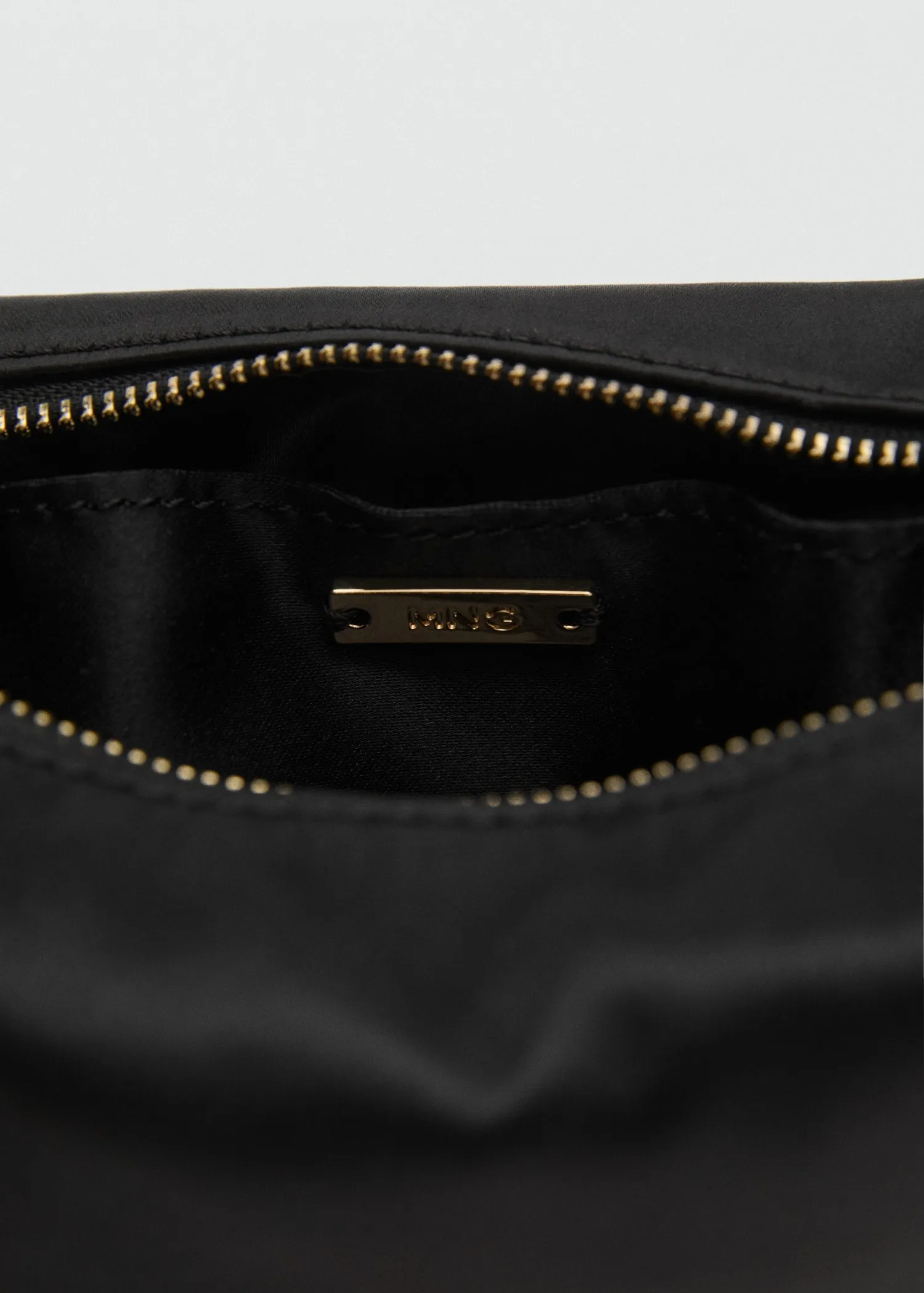 Satin handbag