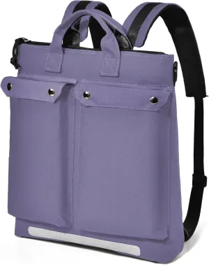 Schkleier Men Women Convertible Backpack, Large Laptop Tote Purse, Daypack Rucksack, Light weight Bookbag for Work, Casual, College, Commuter, Travel