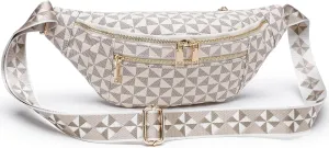 Sling Bag for Women, Crossbody Fanny Pack - Lightweight Chest Bag for Travel, Adjustable Strap & Hidden Pocket