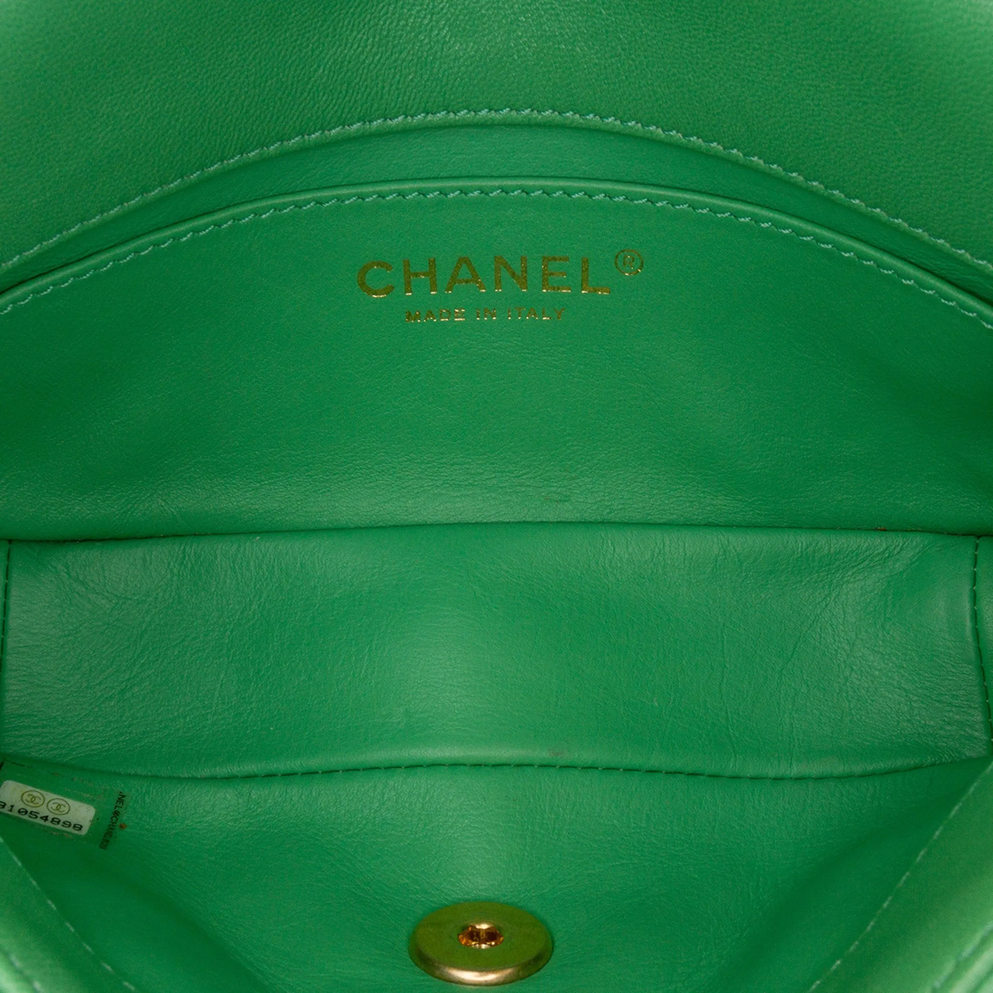 Small Quilted Lambskin Chain Is More Flap