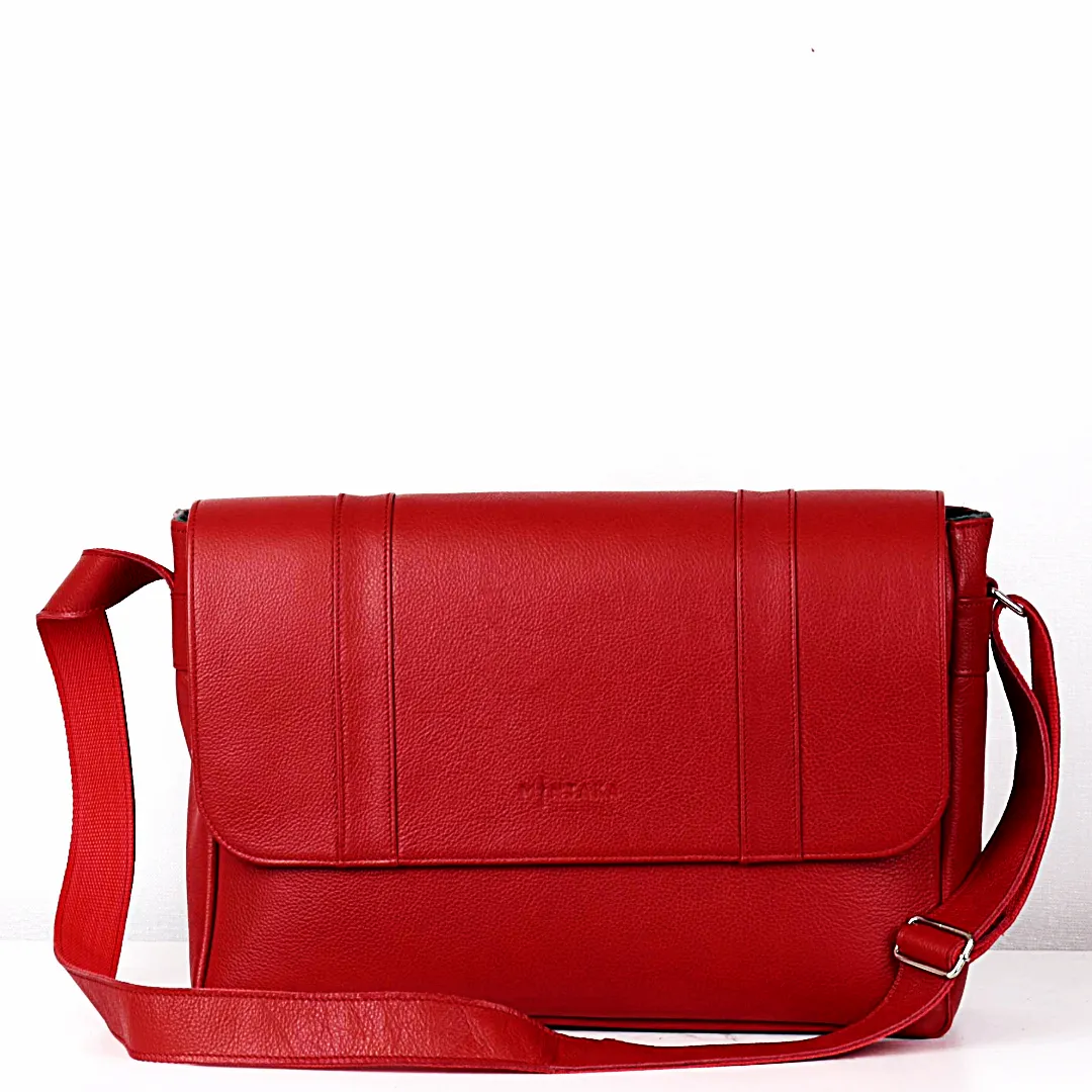Smith Leather Laptop Satchel