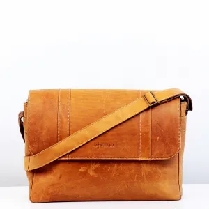 Smith Leather Laptop Satchel
