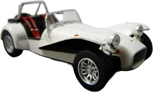 Sports Car Building Kits for Caterham Super Seven 1979 1 43 Classic Alloy Convertible Car Model Adult Souvenir Collectibles for Home Or Office Décor