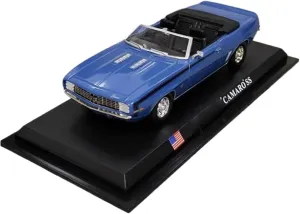 Sports car Metal Model 1/43 for Camaro SS Convertible Muscle Car Classic Retro Sports Racing Alloy Model Metal Simulation for Home Décor