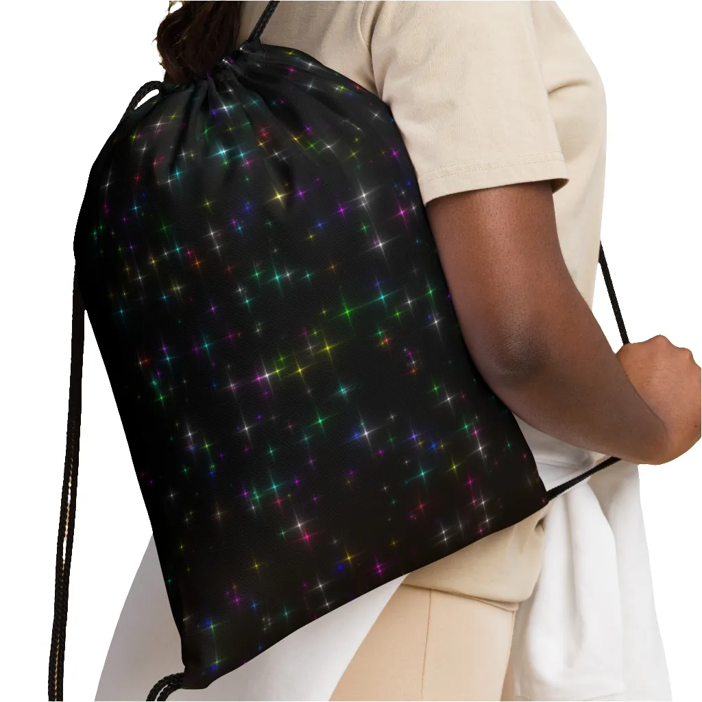 Starry Night Drawstring bag