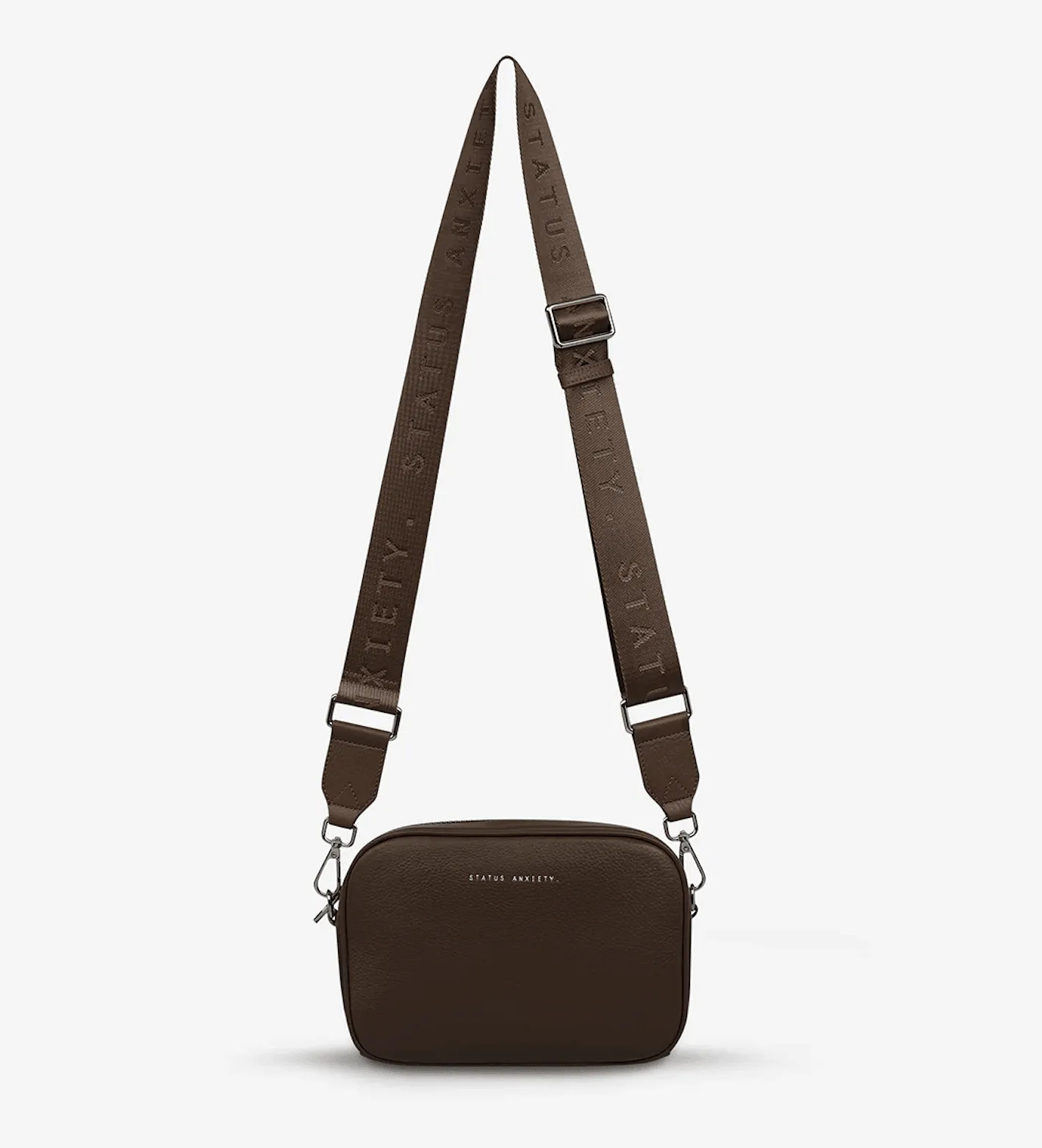 STATUS ANXIETY Plunder Webbed Strap - Cocoa