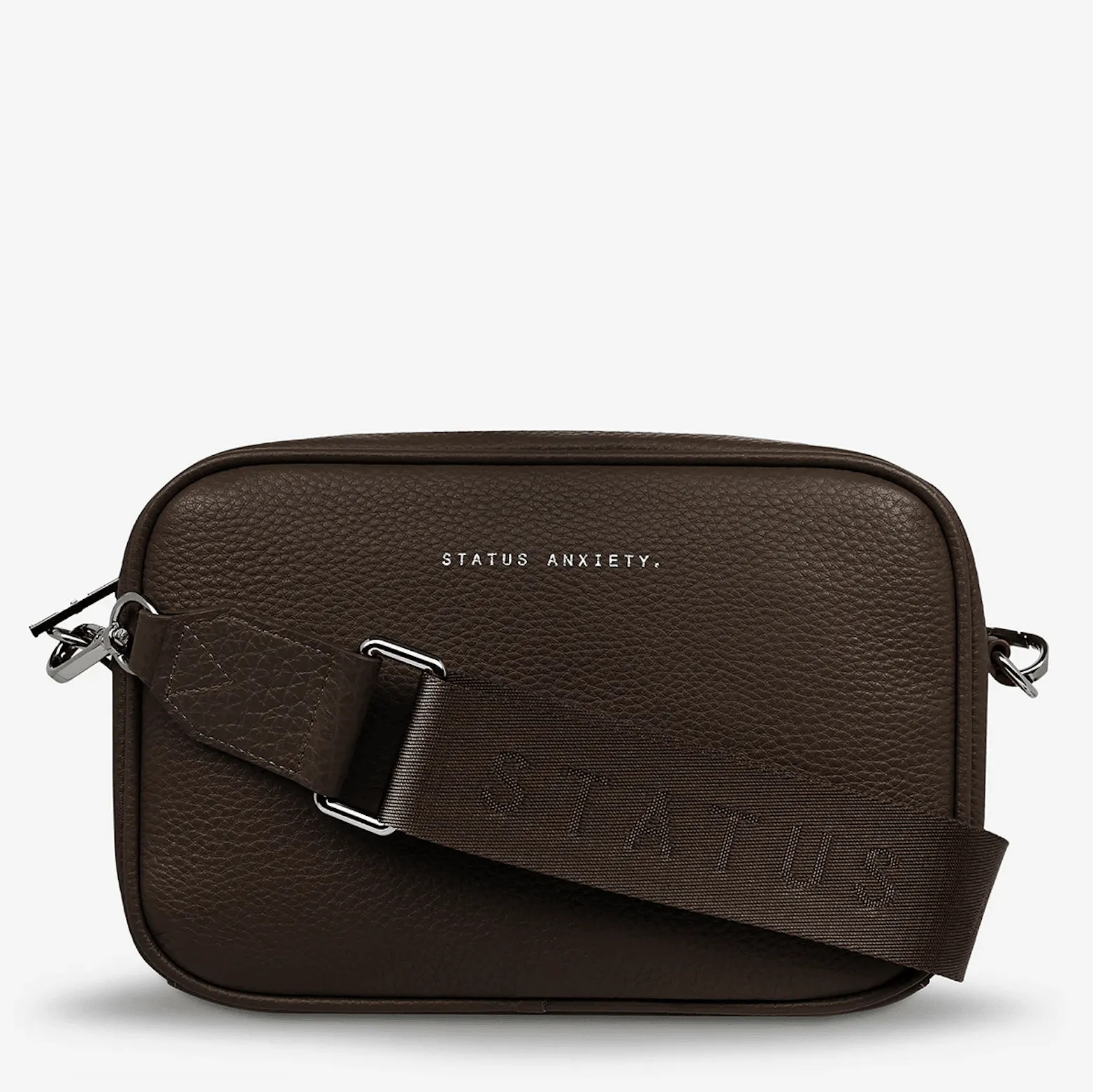 STATUS ANXIETY Plunder Webbed Strap - Cocoa