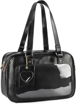 STEAMEDBUN Ita Bag Japanese School Bag with Insert Tote Shoulder Anime Purse for Cosplay