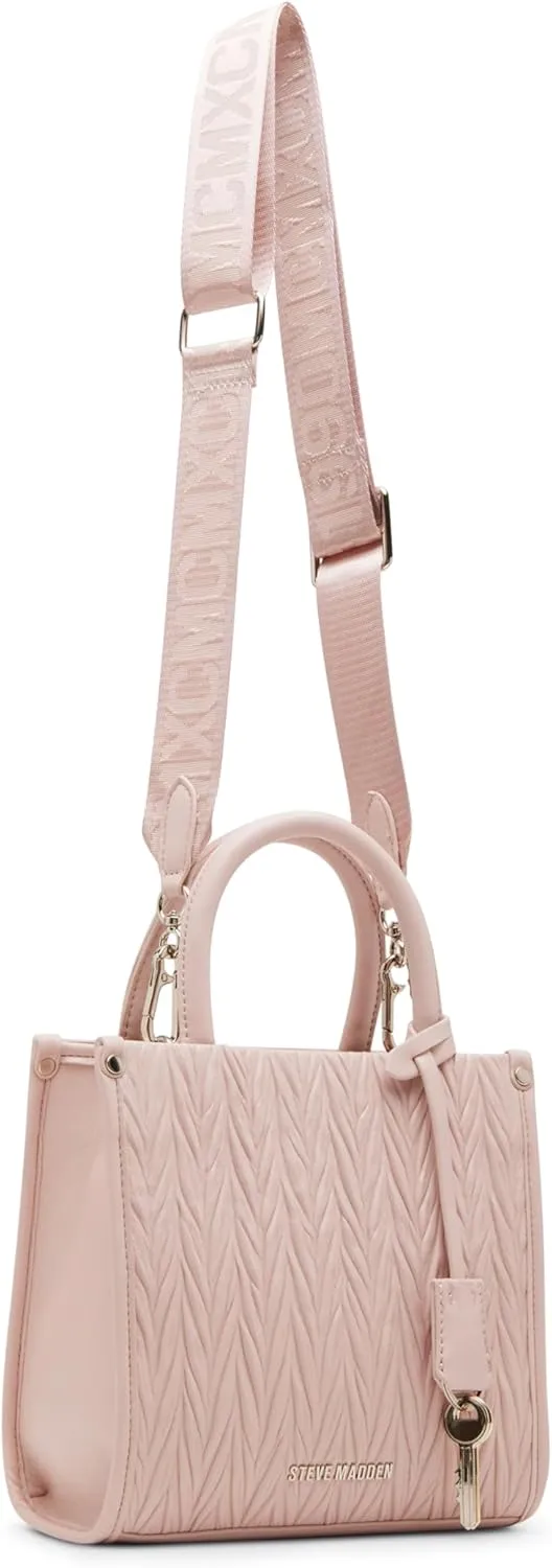 Steve Madden Larry Matelasse Mini Box Tote