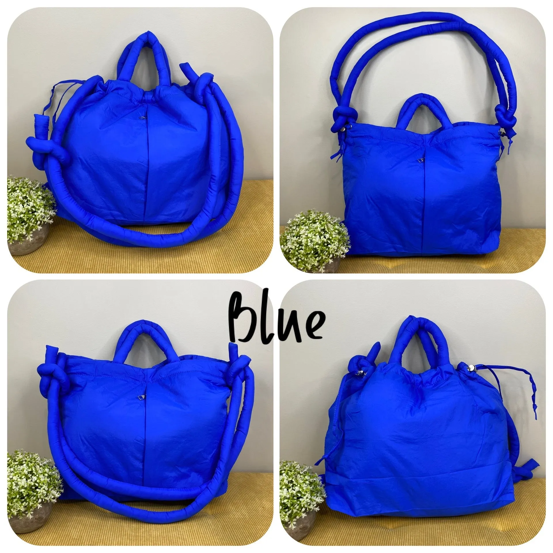 Stevie - Nylon Puff Tote & Backpack - PREORDER 3/8-3/11