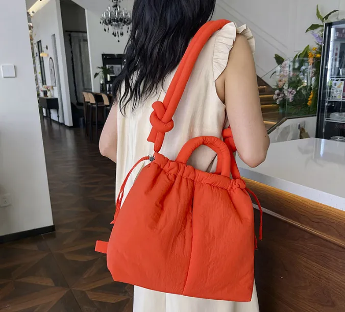 Stevie - Nylon Puff Tote & Backpack - PREORDER 3/8-3/11