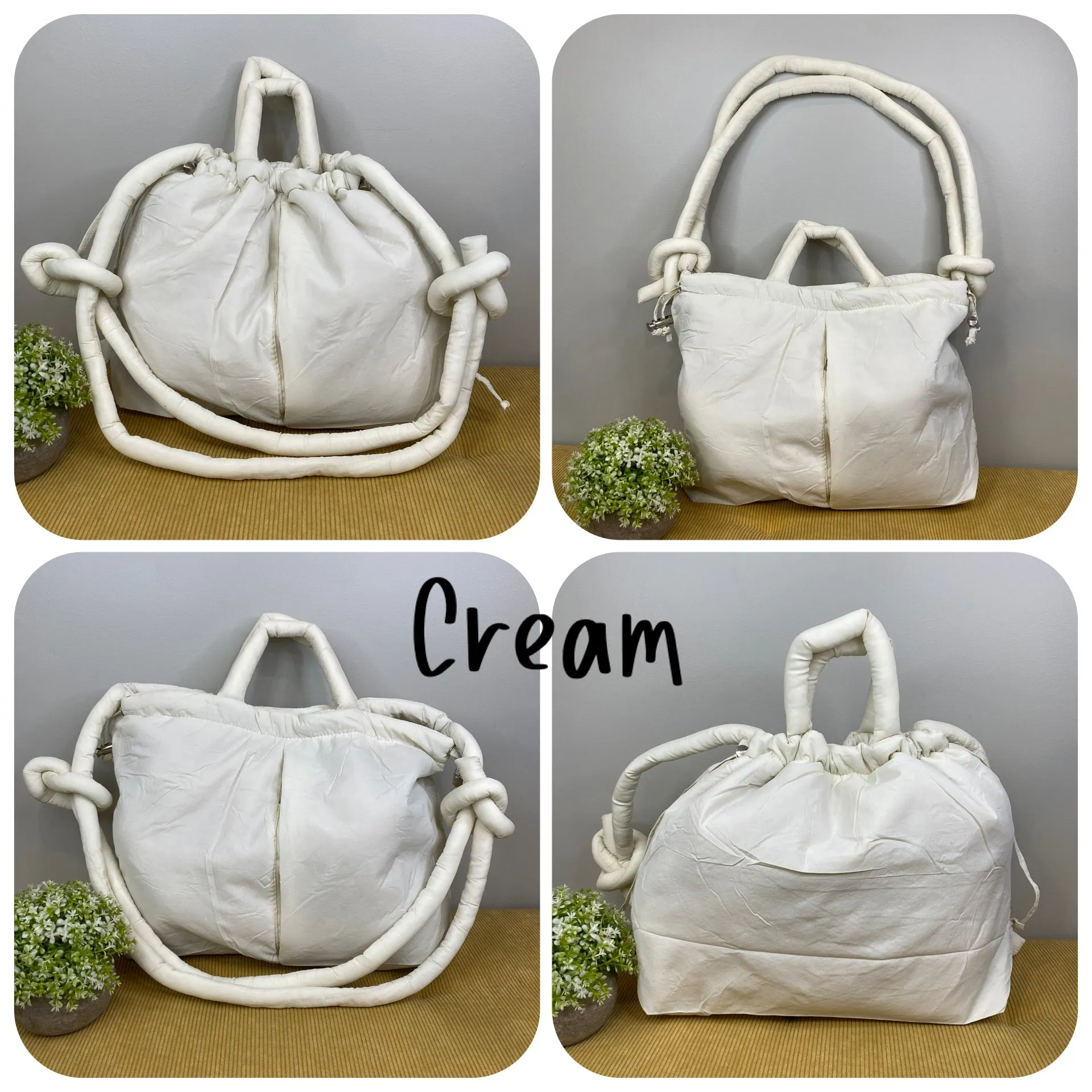 Stevie - Nylon Puff Tote & Backpack - PREORDER 3/8-3/11