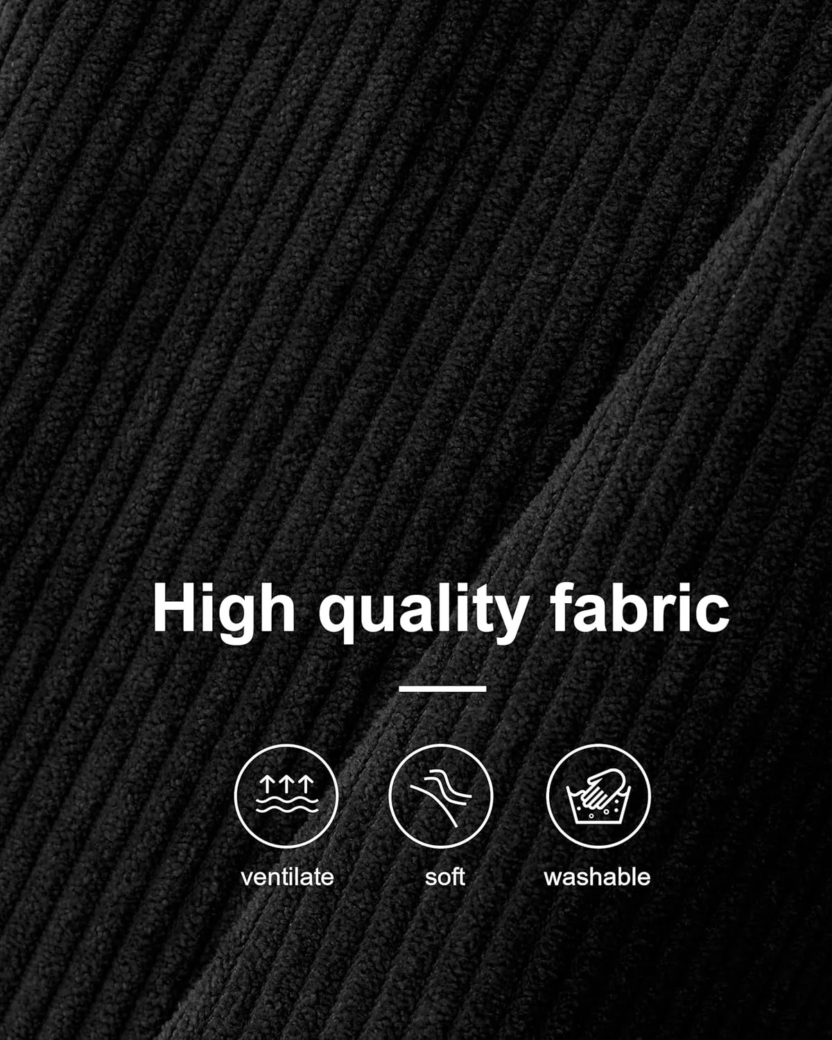 Stylish Corduroy Tote Bag for Women Large Zippered Shoulder Bag with Pockets Multipurpose Travel, Gym, Work & Beach Tote
